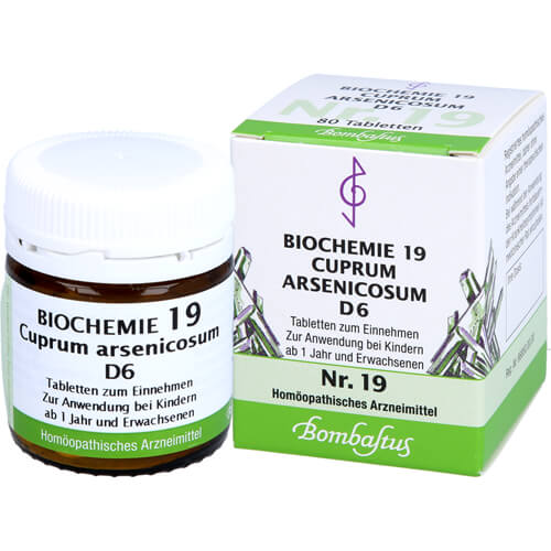 BIOCHEMIE 19 Cuprum arsenicosum D 6 Tabletten