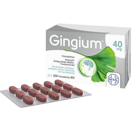 GINGIUM 40 mg Filmtabletten