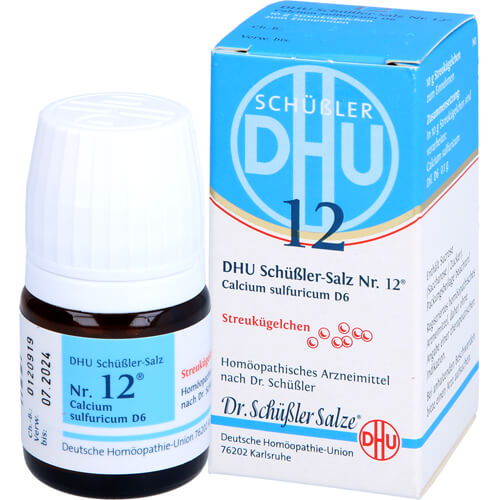 BIOCHEMIE DHU 12 Calcium sulfuricum D 6 Globuli