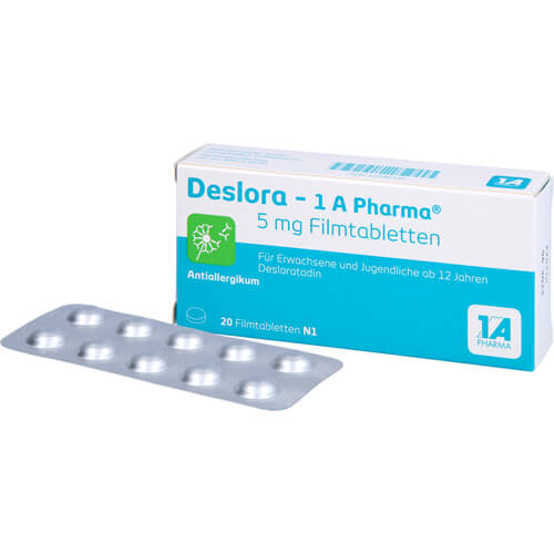 DESLORA-1A Pharma 5 mg Filmtabletten