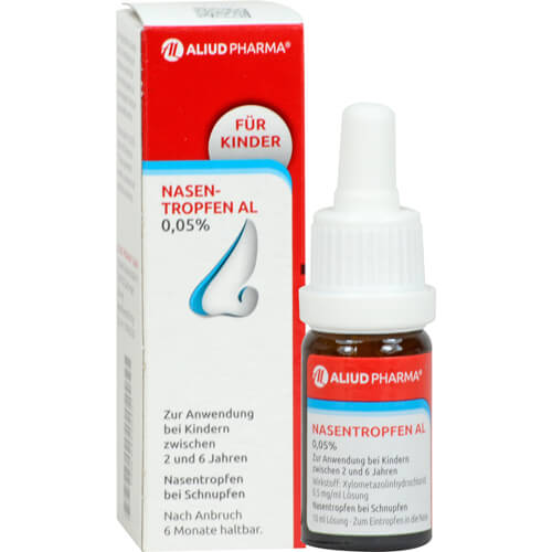 Nasentropfen AL 0,05 % bei Schnupfen