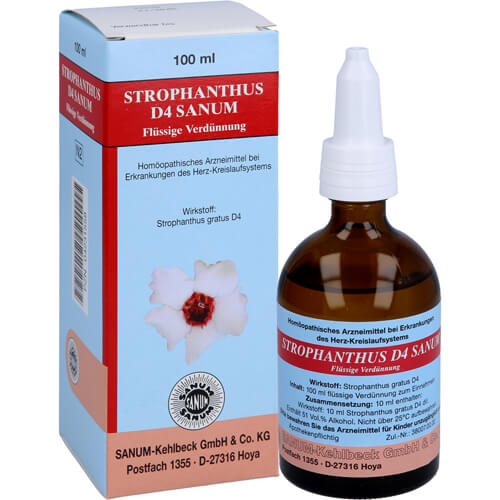 STROPHANTHUS D 4 Sanum Tropfen