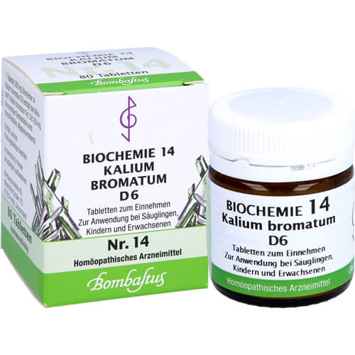 BIOCHEMIE 14 Kalium bromatum D 6 Tabletten