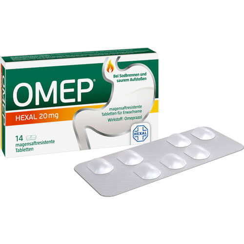 OMEP HEXAL 20 mg magensaftresistente Tabletten