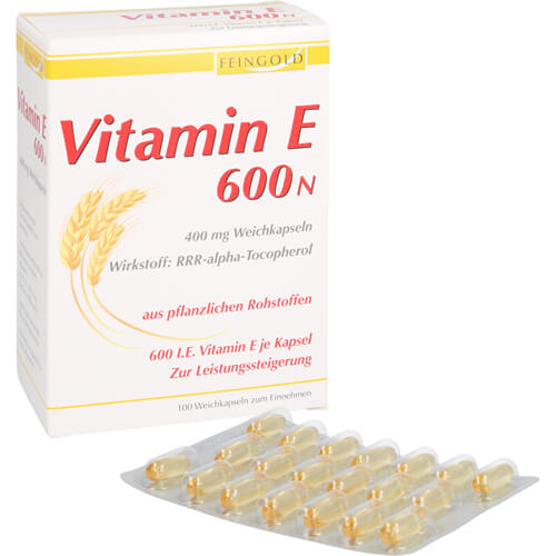 VITAMIN E 600 N Weichkapseln