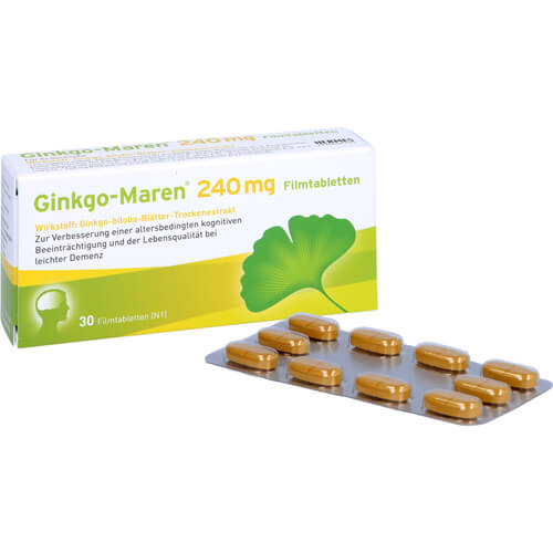 GINKGO-MAREN 240 mg Filmtabletten