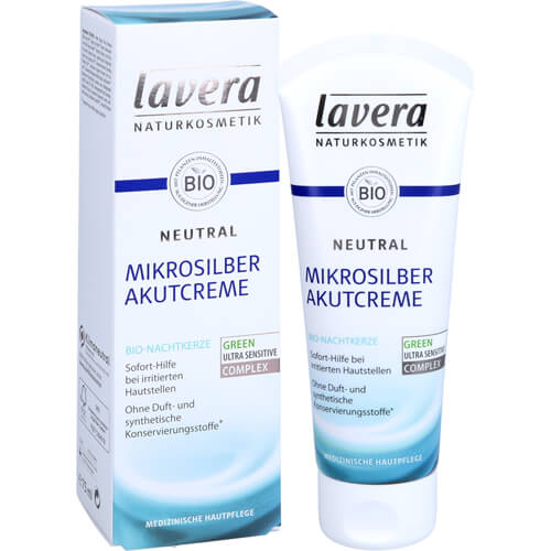 LAVERA Neutral Akutcreme mit Mikrosilber