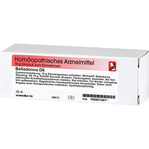 BELLADONNA D 6 Globuli