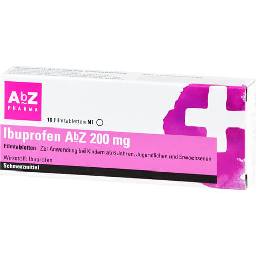 IBUPROFEN AbZ 200 mg Filmtabletten