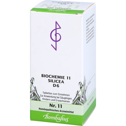 BIOCHEMIE 11 Silicea D 6 Tabletten