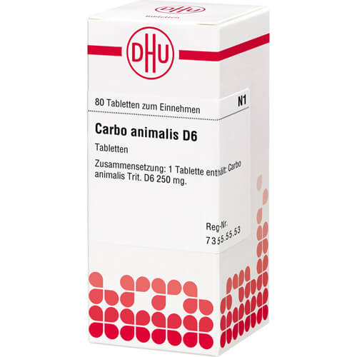 CARBO ANIMALIS D 6 Tabletten