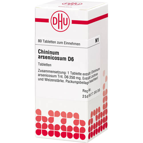 CHININUM ARSENICOSUM D 6 Tabletten