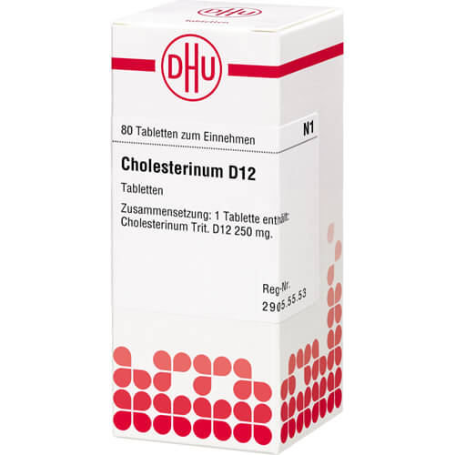 CHOLESTERINUM D 12 Tabletten