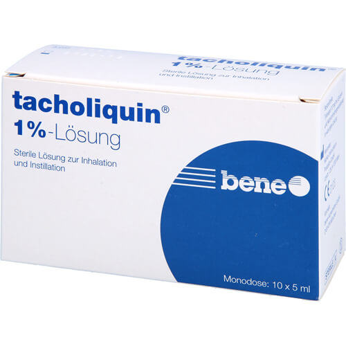 TACHOLIQUIN 1% Lösung für einen Vernebler Monodose