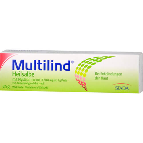 MULTILIND Heilsalbe m.Nystatin u.Zinkoxid