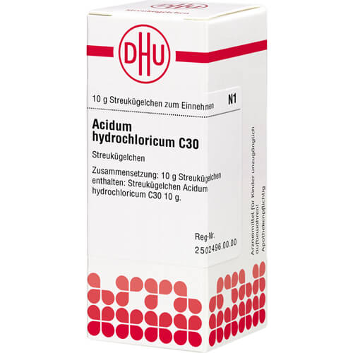 ACIDUM HYDROCHLORICUM C 30 Globuli