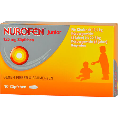 NUROFEN Junior 125 mg Zäpfchen