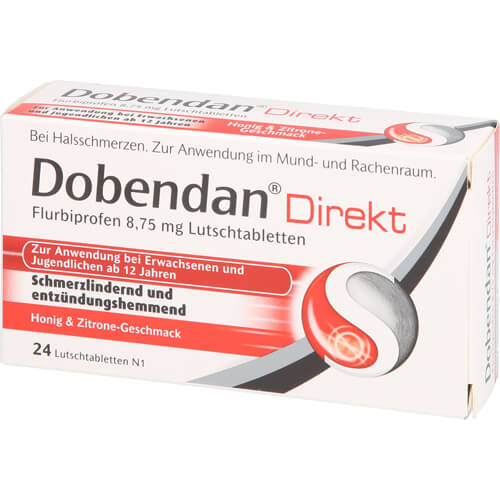 DOBENDAN Direkt Flurbiprofen 8,75 mg Lutschtabl.