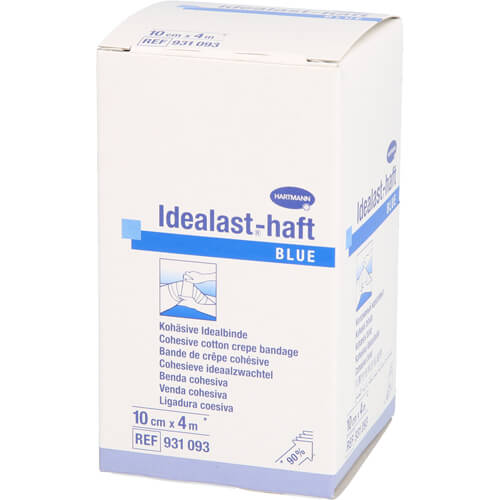 IDEALAST-haft color Binde 10 cmx4 m blau