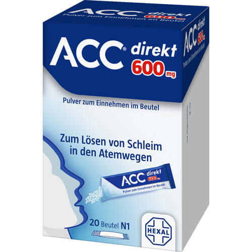 ACC direkt 600 mg Pulver zum Einnehmen im Beutel