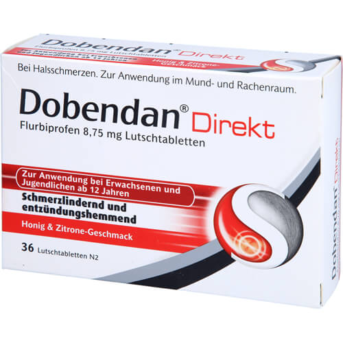 DOBENDAN Direkt Flurbiprofen 8,75 mg Lutschtabl.