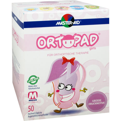 ORTOPAD for girls medium Augenokklusionspflaster