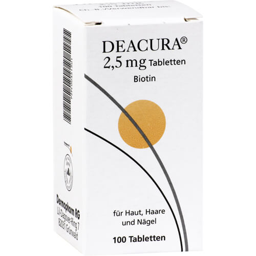 DEACURA 2,5 mg Tabletten