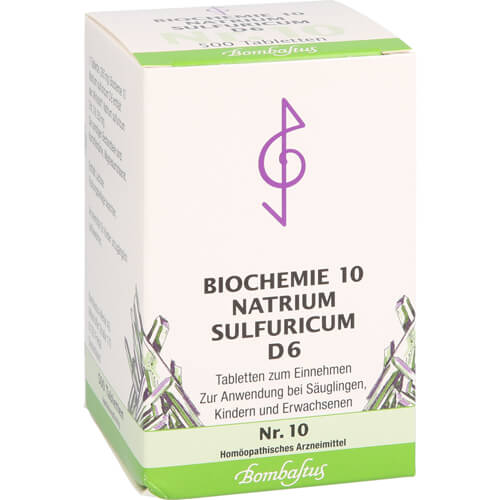 BIOCHEMIE 10 Natrium sulfuricum D 6 Tabletten