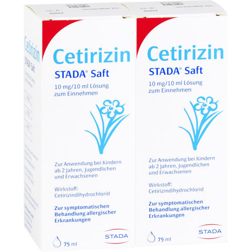 CETIRIZIN STADA Saft 10 mg/10 ml