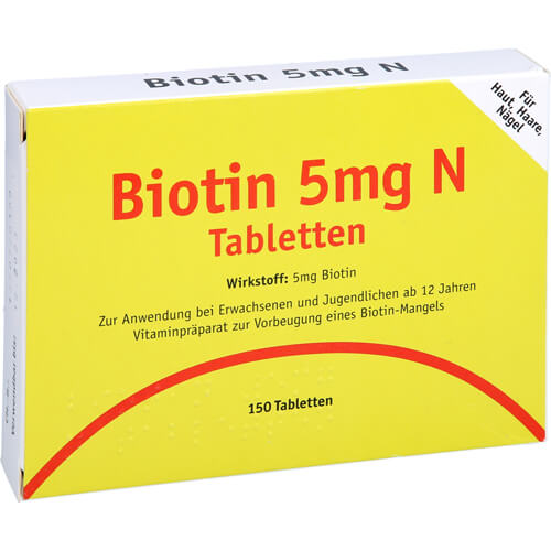 BIOTIN 5 mg N Tabletten
