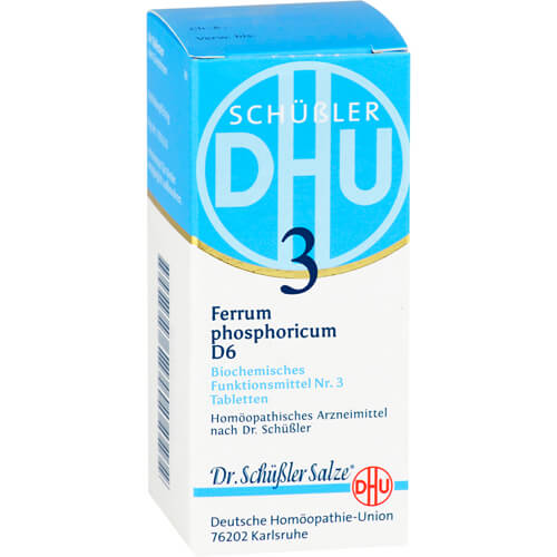 BIOCHEMIE DHU 3 Ferrum phosphoricum D 6 Tabletten