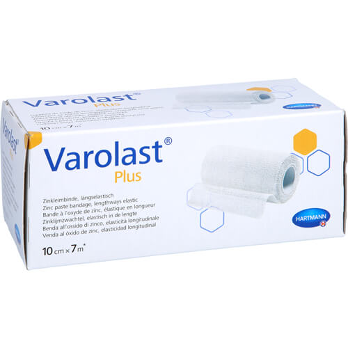 VAROLAST Plus Zinkleimbinde 10 cmx7 m