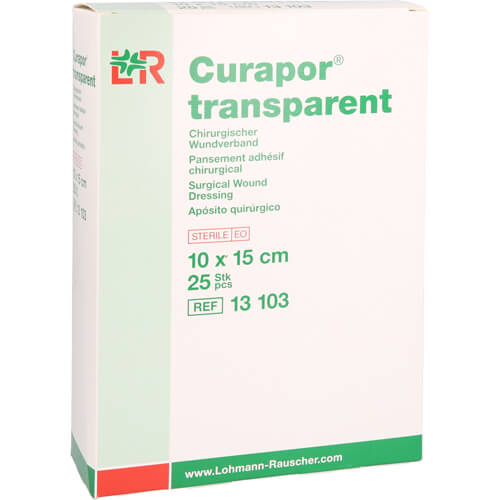 CURAPOR Wundverband steril transparent 10x15 cm