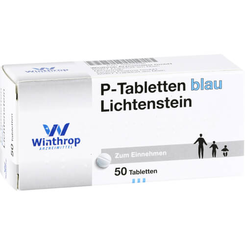 P TABLETTEN blau 8 mm Teilk.