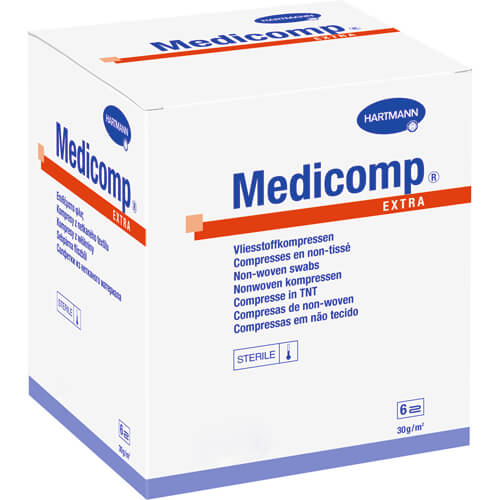 MEDICOMP extra Vlieskomp.unsteril 5x5 cm 6fach