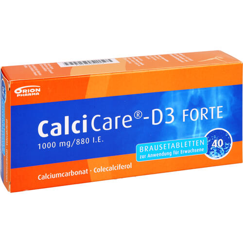 CALCICARE D3 forte Brausetabletten