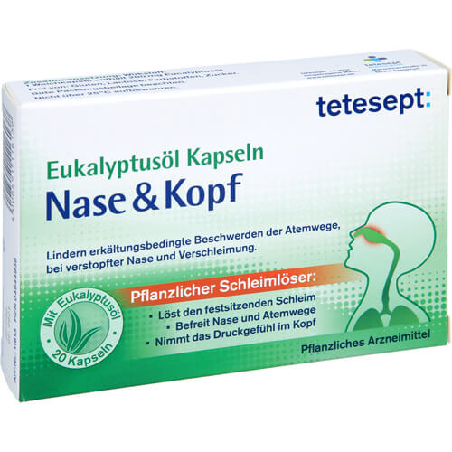 TETESEPT Eukalyptusöl Kapseln Nase & Kopf
