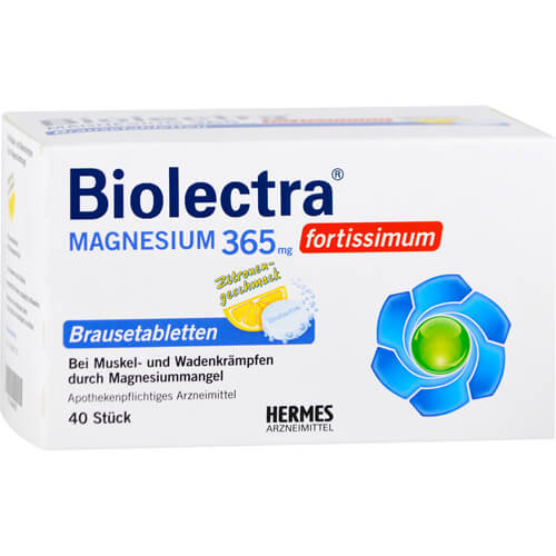 BIOLECTRA Magnesium 365 mg fortissimum Zitrone