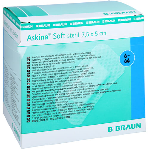 ASKINA Soft Wundverband 5x7,5 cm steril