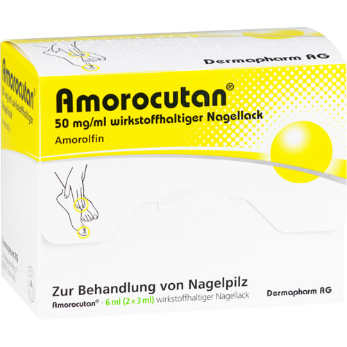 AMOROCUTAN 50 mg/ml wirkstoffhaltiger Nagellack