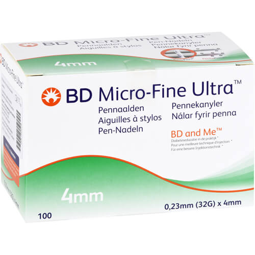 BD MICRO-FINE ULTRA Pen-Nadeln 0,23x4 mm 32 G