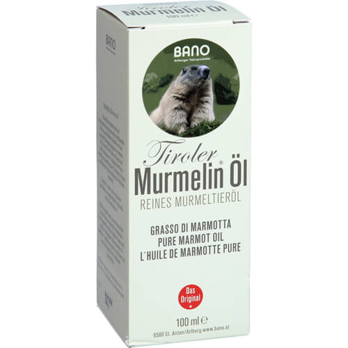 TIROLER MURMELIN Öl 100% reines Murmeltieröl