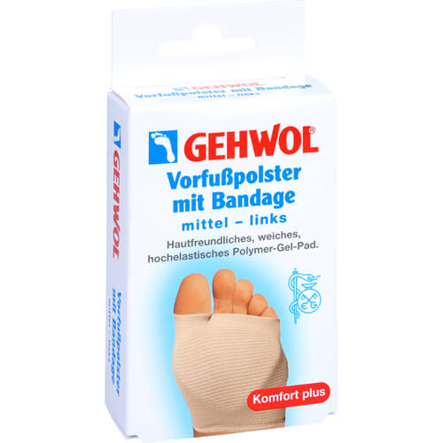 GEHWOL Vorfußpolster mit Bandage links mittel