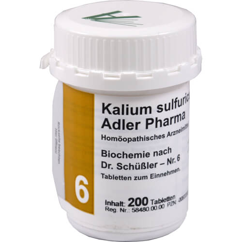 BIOCHEMIE Adler 6 Kalium sulfuricum D 6 Tabletten