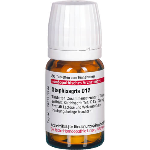 STAPHISAGRIA D 12 Tabletten