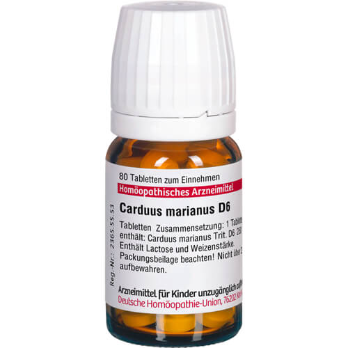CARDUUS MARIANUS D 6 Tabletten