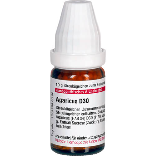 AGARICUS D 30 Globuli
