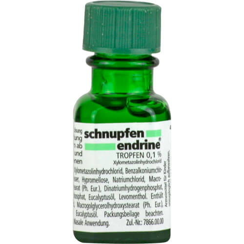 SCHNUPFEN ENDRINE 0,1% Nasentropfen
