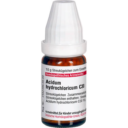 ACIDUM HYDROCHLORICUM C 30 Globuli