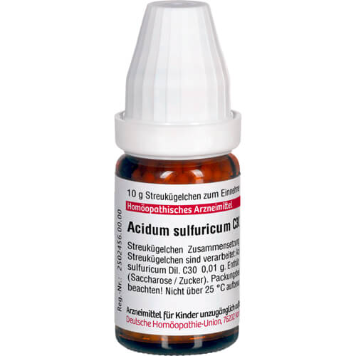 ACIDUM SULFURICUM C 30 Globuli